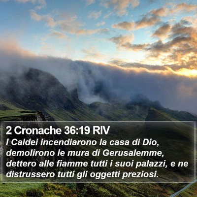 2 Cronache 36:19 RIV Bible Verse Image