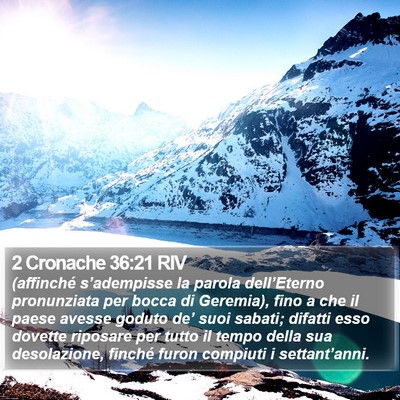 2 Cronache 36:21 RIV Bible Verse Image