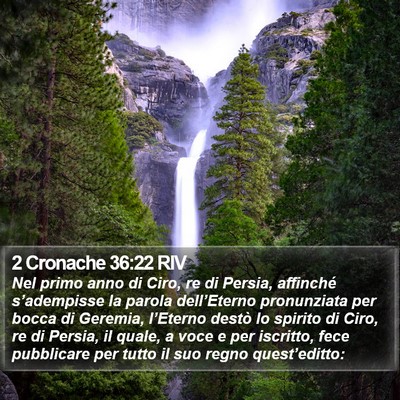 2 Cronache 36:22 RIV Bible Verse Image