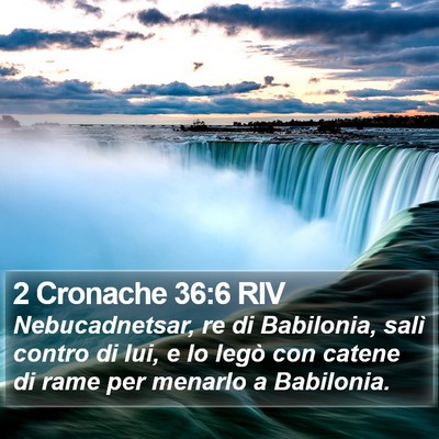 2 Cronache 36:6 RIV Bible Verse Image