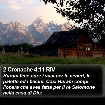 2 Cronache 4:11 RIV Bible Verse Image