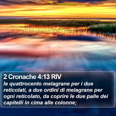 2 Cronache 4:13 RIV Bible Verse Image