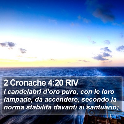 2 Cronache 4:20 RIV Bible Verse Image