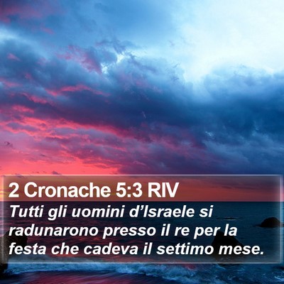 2 Cronache 5:3 RIV Bible Verse Image