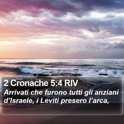 2 Cronache 5:4 RIV Bible Verse Image
