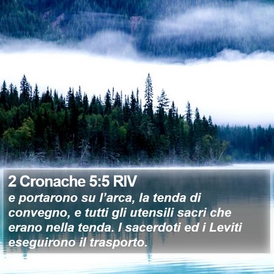 2 Cronache 5:5 RIV Bible Verse Image