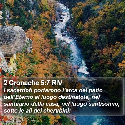 2 Cronache 5:7 RIV Bible Verse Image