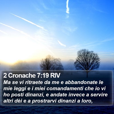 2 Cronache 7:19 RIV Bible Verse Image