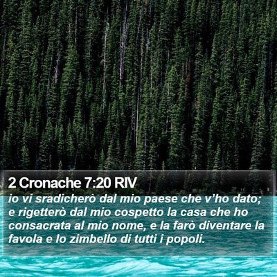 2 Cronache 7:20 RIV Bible Verse Image
