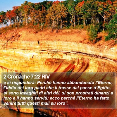 2 Cronache 7:22 RIV Bible Verse Image