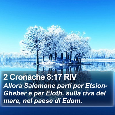2 Cronache 8:17 RIV Bible Verse Image