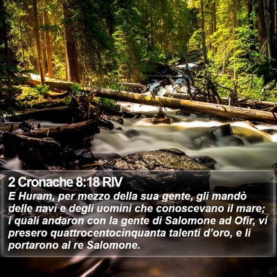 2 Cronache 8:18 RIV Bible Verse Image