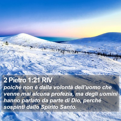 2 Pietro 1:21 RIV Bible Verse Image