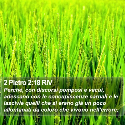 2 Pietro 2:18 RIV Bible Verse Image