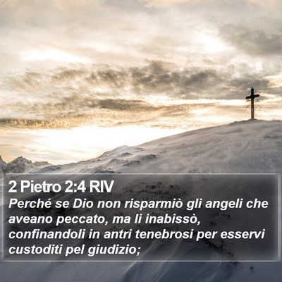 2 Pietro 2:4 RIV Bible Verse Image