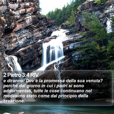 2 Pietro 3:4 RIV Bible Verse Image