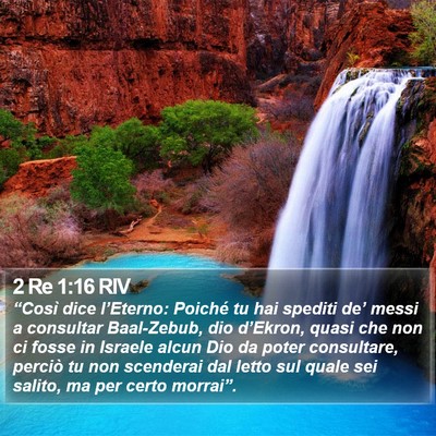 2 Re 1:16 RIV Bible Verse Image