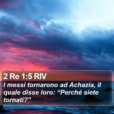 2 Re 1:5 RIV Bible Verse Image