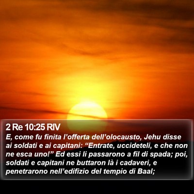 2 Re 10:25 RIV Bible Verse Image