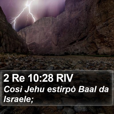 2 Re 10:28 RIV Bible Verse Image