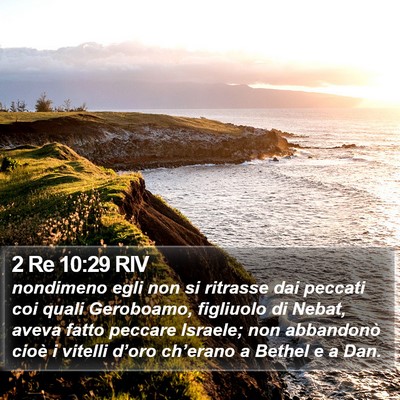 2 Re 10:29 RIV Bible Verse Image