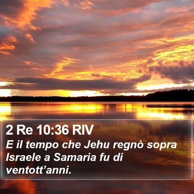 2 Re 10:36 RIV Bible Verse Image