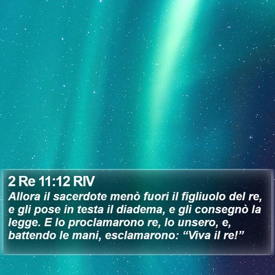 2 Re 11:12 RIV Bible Verse Image