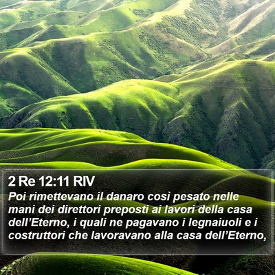 2 Re 12:11 RIV Bible Verse Image