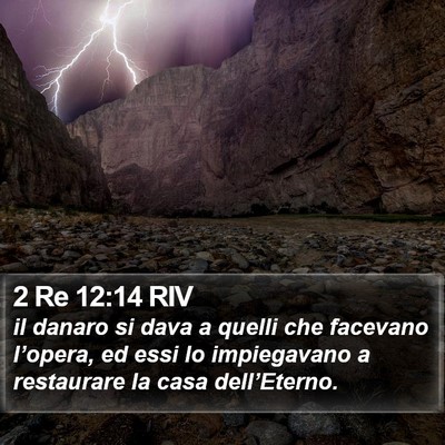 2 Re 12:14 RIV Bible Verse Image
