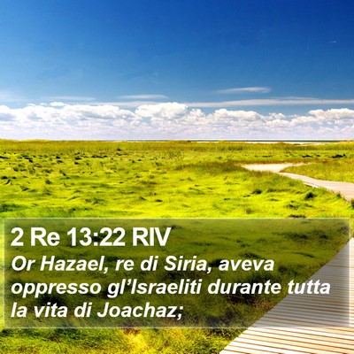 2 Re 13:22 RIV Bible Verse Image