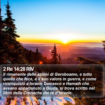 2 Re 14:28 RIV Bible Verse Image