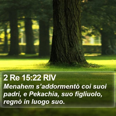 2 Re 15:22 RIV Bible Verse Image
