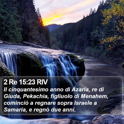 2 Re 15:23 RIV Bible Verse Image