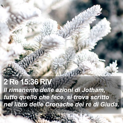 2 Re 15:36 RIV Bible Verse Image