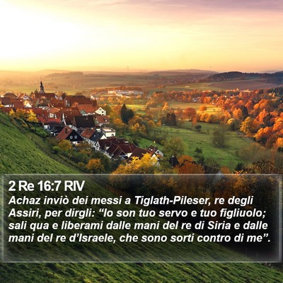 2 Re 16:7 RIV Bible Verse Image