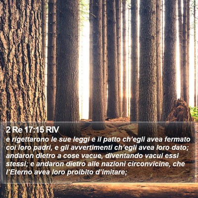 2 Re 17:15 RIV Bible Verse Image