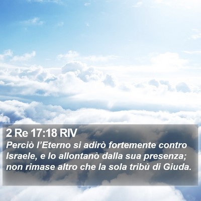 2 Re 17:18 RIV Bible Verse Image