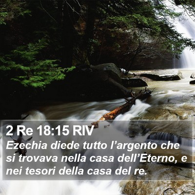 2 Re 18:15 RIV Bible Verse Image