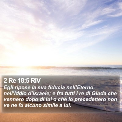 2 Re 18:5 RIV Bible Verse Image