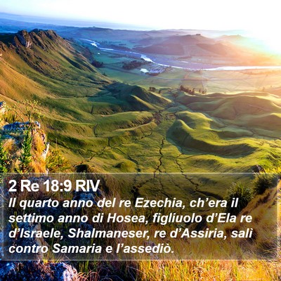 2 Re 18:9 RIV Bible Verse Image