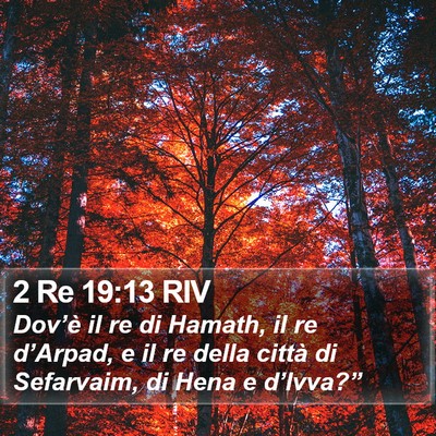 2 Re 19:13 RIV Bible Verse Image