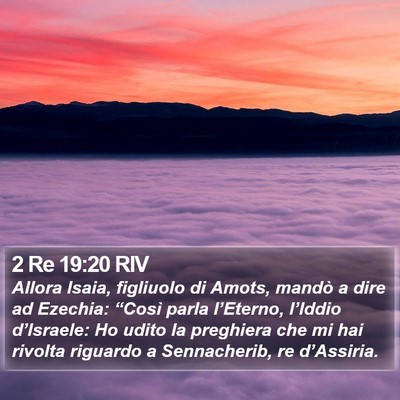 2 Re 19:20 RIV Bible Verse Image