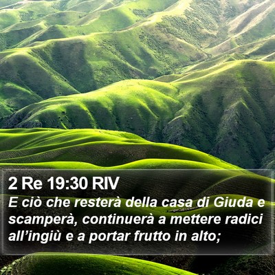2 Re 19:30 RIV Bible Verse Image