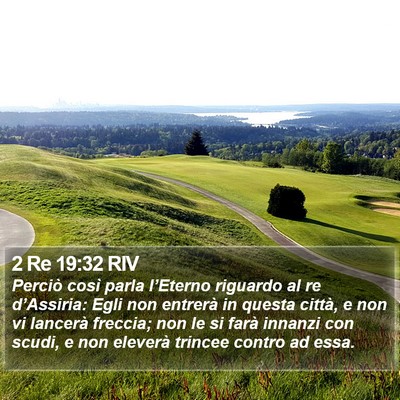 2 Re 19:32 RIV Bible Verse Image