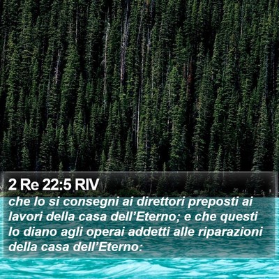 2 Re 22:5 RIV Bible Verse Image