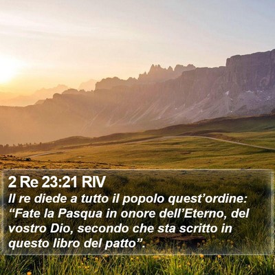 2 Re 23:21 RIV Bible Verse Image