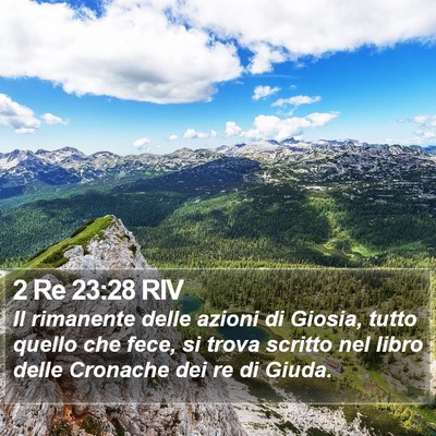 2 Re 23:28 RIV Bible Verse Image