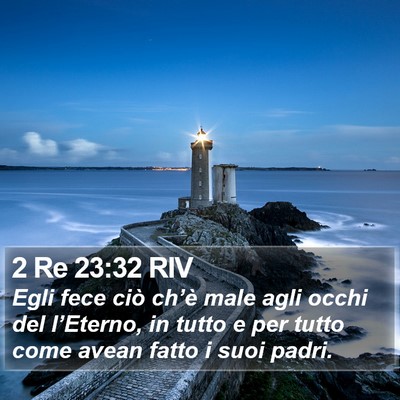 2 Re 23:32 RIV Bible Verse Image