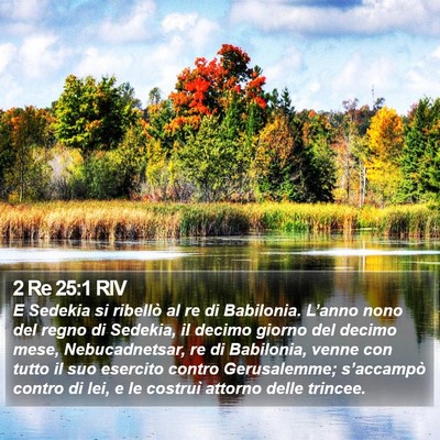2 Re 25:1 RIV Bible Verse Image