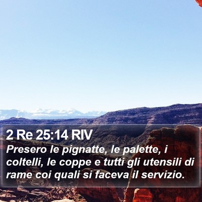 2 Re 25:14 RIV Bible Verse Image